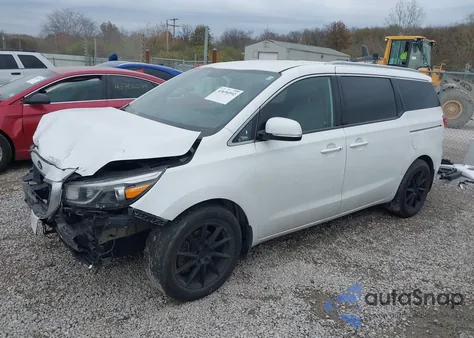 2016 Kia Sedona Sx z USA, uszkodzony, nr VIN KNDMC5C10G6139935